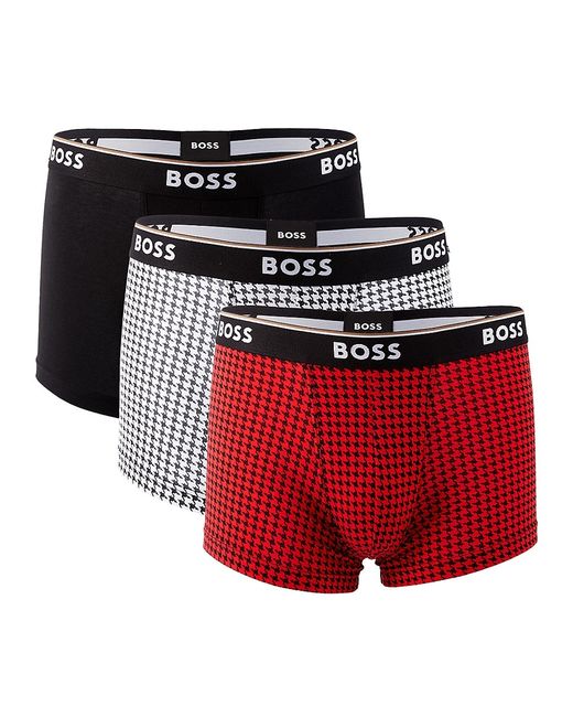 Boss 3-Pack Logo Boxer Briefs L