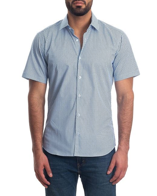 Jared Lang Geometric Print Shirt S