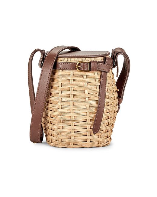 Zimmermann Basketweave Bucket Crossbody Bag