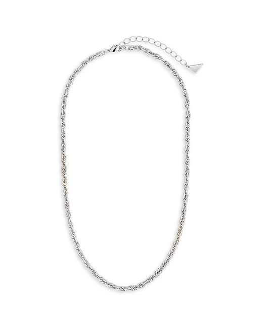 Sterling Forever Alex Rhodium-Plated Chain Necklace