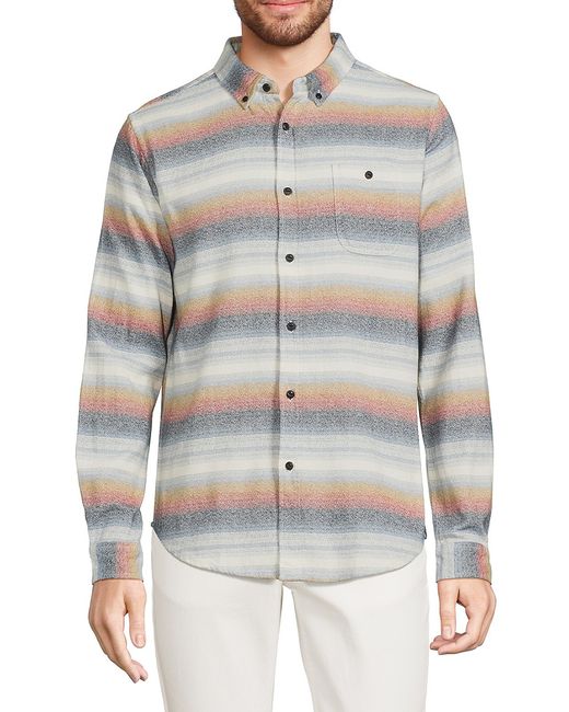 Ezekiel Hoover Striped Long Sleeve Shirt S