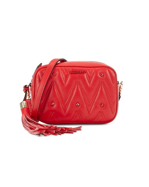 Valentino Bags by Mario Valentino Amel Logo Leather Crossbody Bag
