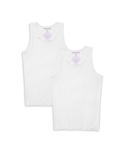 Tommy John 2-Pack Classic Fit Solid Undershirts