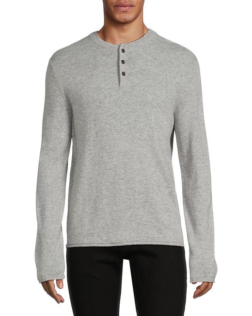 Amicale Cashmere Henley Sweater