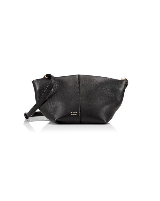 Mansur Gavriel Tulipano Leather Compact Shoulder Bag