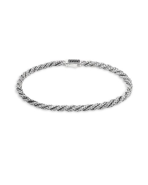 John Hardy Sapphire Sterling Silver Chain Bracelet