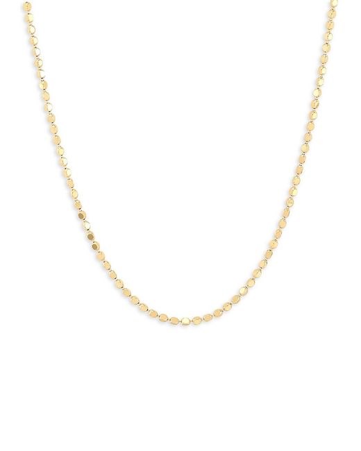 Saks Fifth Avenue Made in Italy Saks Fifth Avenue 14K Beaded Link Necklace