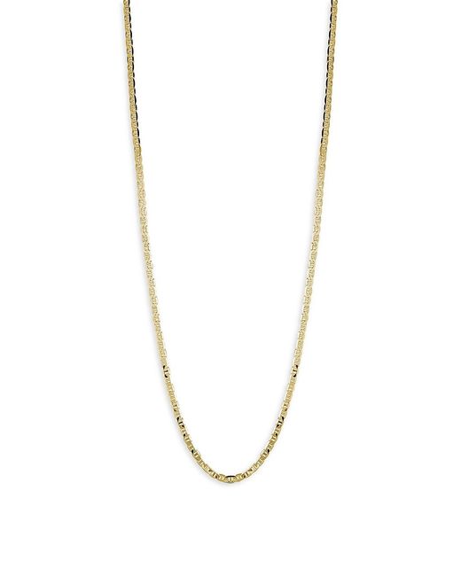 Yield Of Men 18K Gold Vermeil Sterling 24 Chain Necklace 20