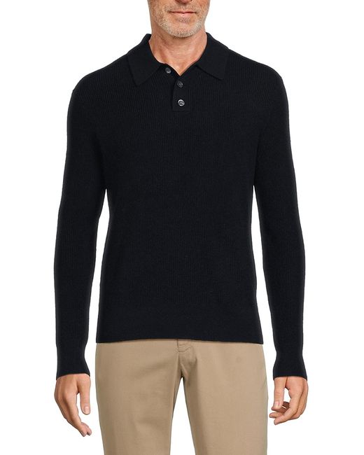 Alex Mill Long Sleeve Cashmere Sweater Polo