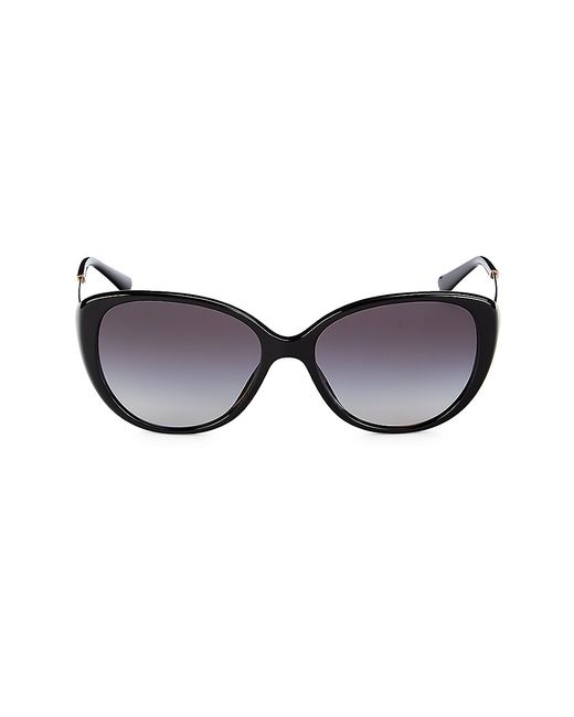 Bvlgari 56MM Round Cat Eye Sunglasses