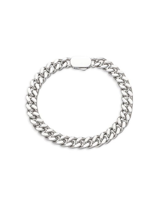 Jean Claude Stainless Steel Zig Zag Chain Bracelet
