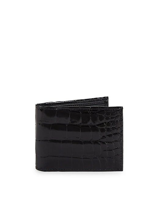 Saks Fifth Avenue Textured Leather Bi-Fold Wallet