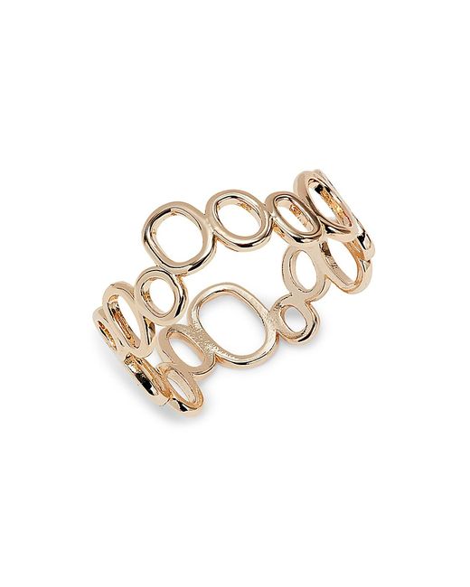 Roma And Rae Summer Luxe Goldtone Circle Ring