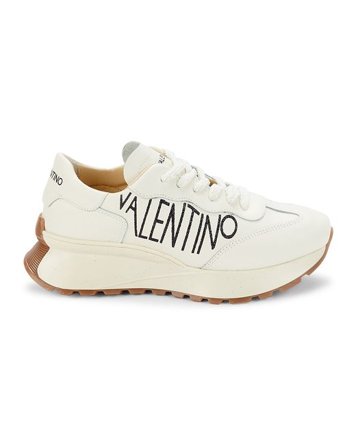 Valentino Bags by Mario Valentino Reginal Logo Leather Sneakers
