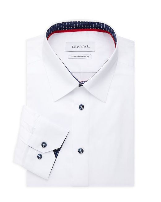Levinas Contemporary Fit Dress Shirt