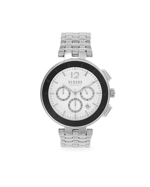 Versus 44MM Stainless Steel Bracelet Chronograph Watch