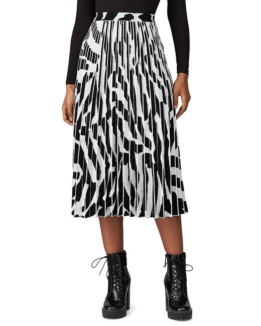 Proenza Schouler Abstract Pleated Midi Skirt