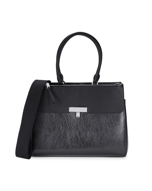 Calvin Klein Becky Faux Leather Top Handle Bag