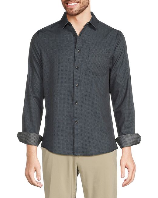 Heritage Report Collection Printed Button Down Shirt
