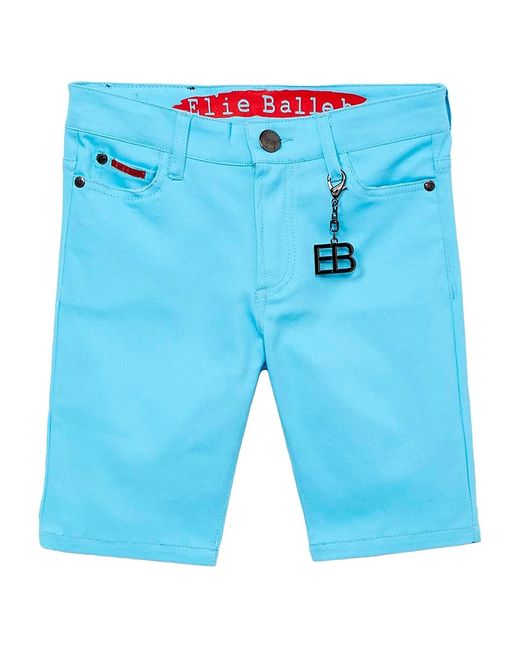 Elie Balleh Solid Twill Shorts