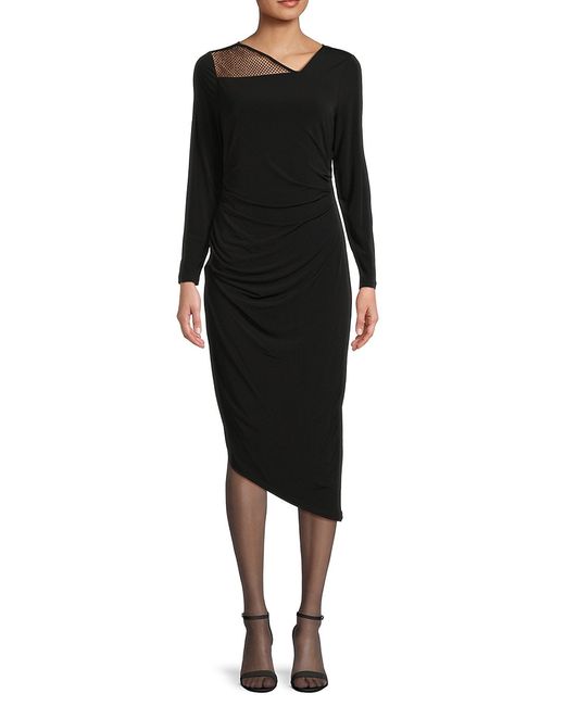 Calvin Klein Asymmetric Midaxi Sheath Dress