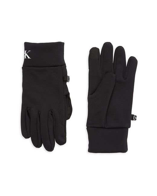 Calvin Klein Bonded Knit Logo Gloves