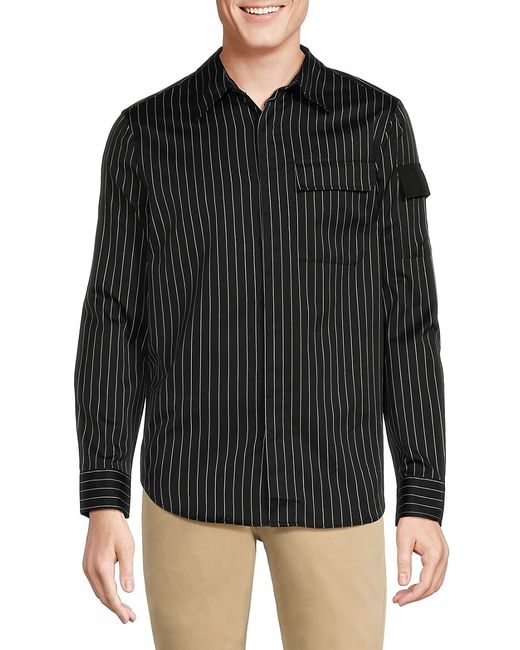 Karl Lagerfeld Striped Button Down Shirt