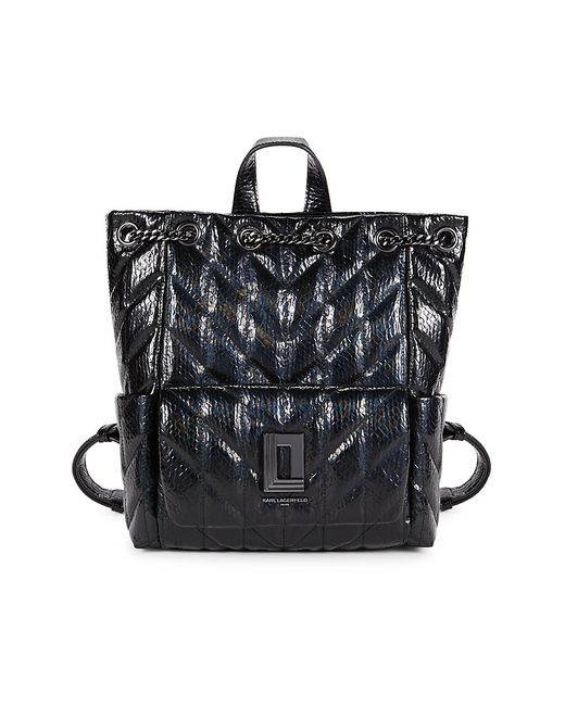 Karl Lagerfeld Lafayette Quilted Backpack