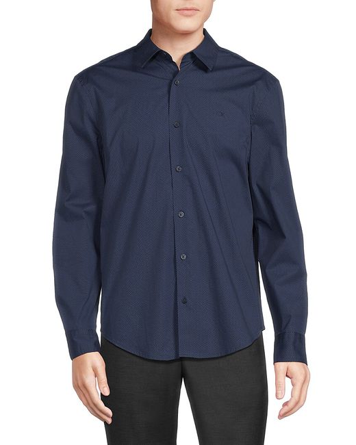 Calvin Klein Print Long Sleeve Shirt