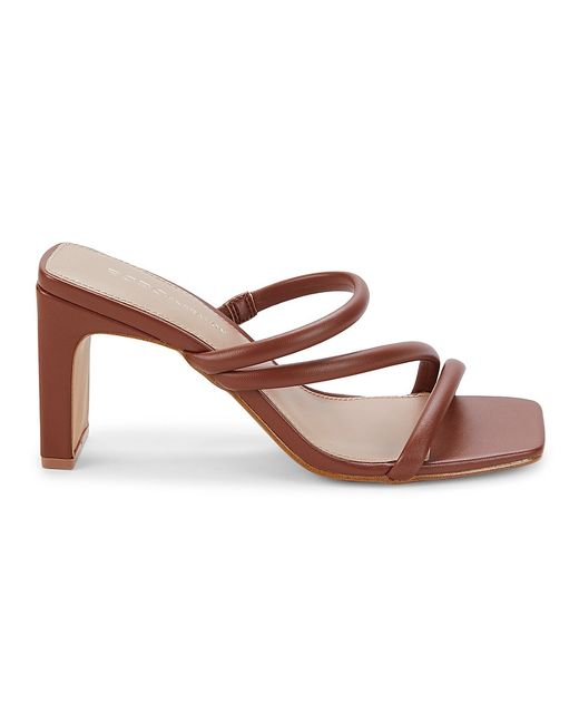 BCBGeneration Fisher Square Toe Strappy Heel Sandals