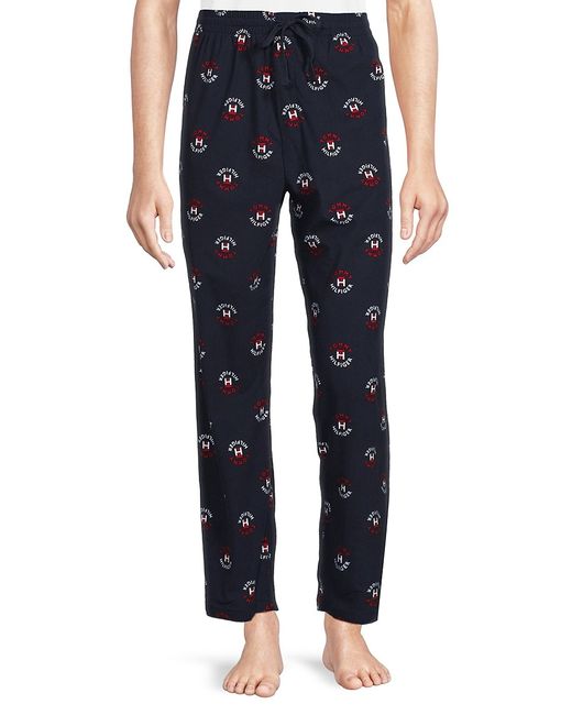 Tommy Hilfiger Plaid-Print Pajama Pants