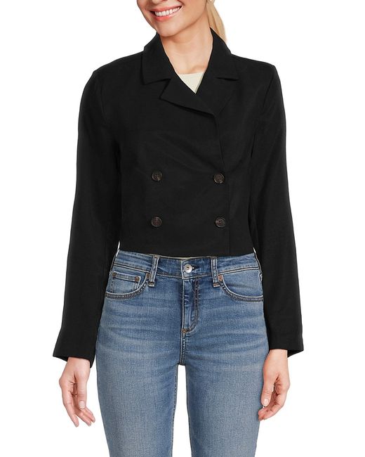BCBGeneration Double Breasted Crop Jacket