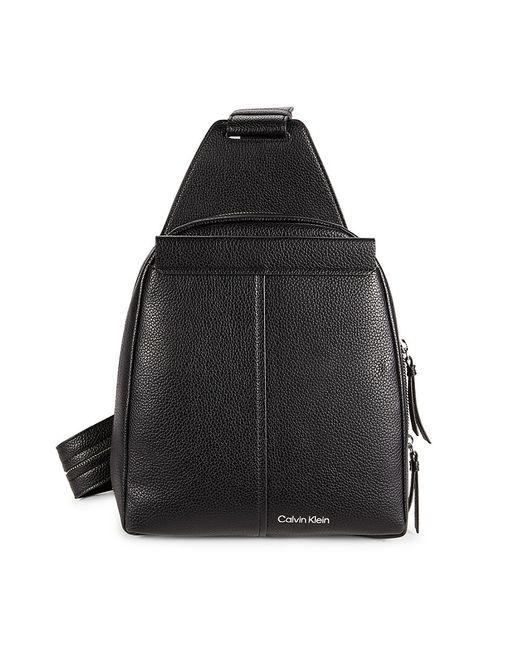 Calvin Klein Myra Faux Leather Convertible Backpack