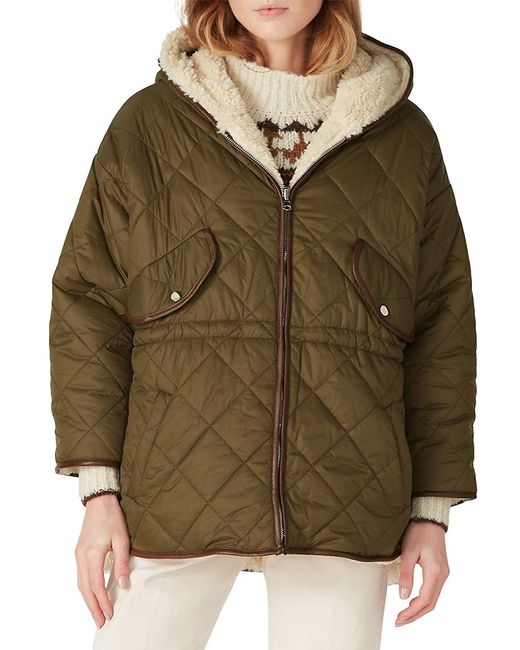 Maje Gangzim Quilted Coat 0