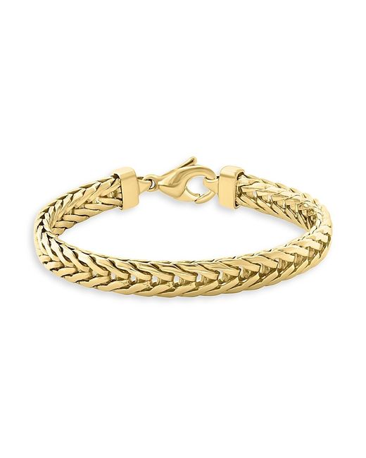 Effy 14K Goldplated Sterling Textured Bracelet