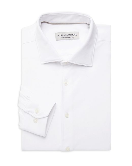 Victor Emmanuel Solid Dress Shirt