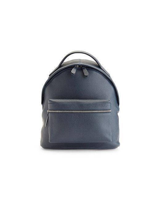 ROYCE New York Compact Leather Backpack