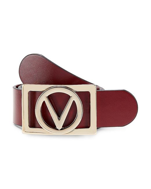 Valentino Bags by Mario Valentino Dolly Logo Leather Belt