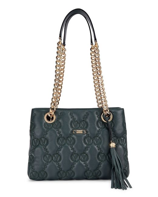 Valentino Bags by Mario Valentino Kali Leather Chain Shoulder Bag