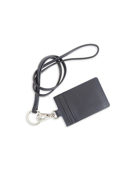 ROYCE New York Handcrafted Leather Lanyard Card Case