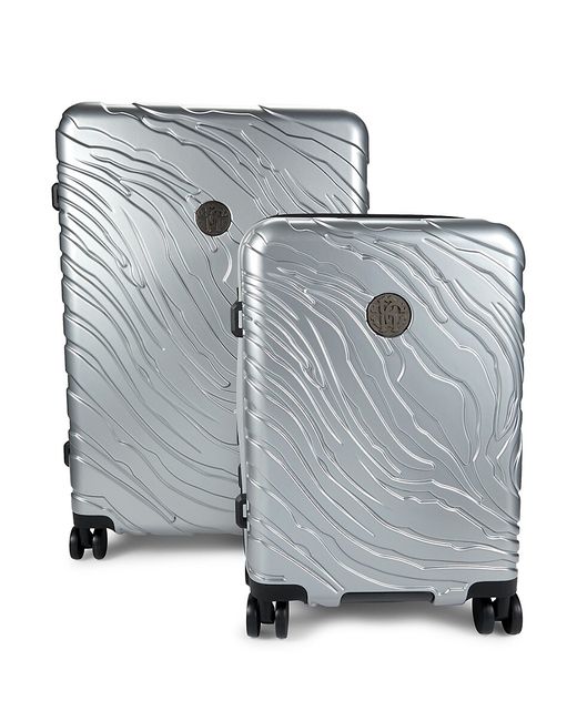 Cavalli Class by Roberto Cavalli Roberto Cavalli 2-Piece Zebra Hardshell Spinner Suitcase Set
