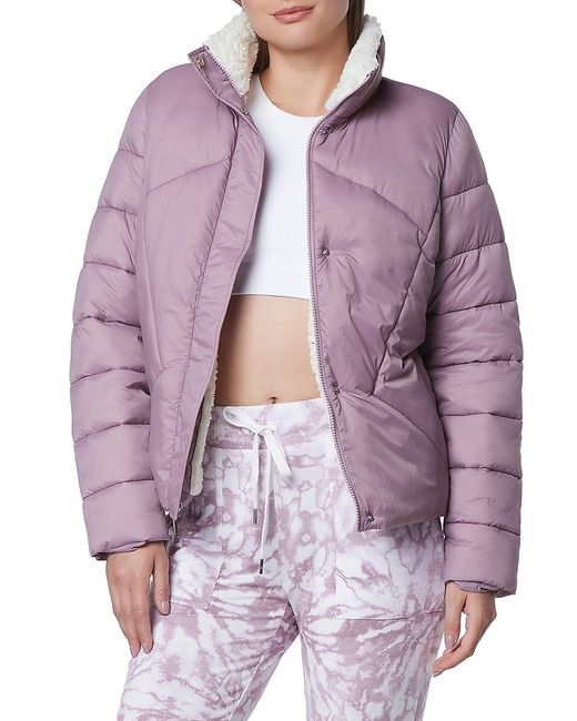 Andrew Marc Faux Fur Puffer Jacket