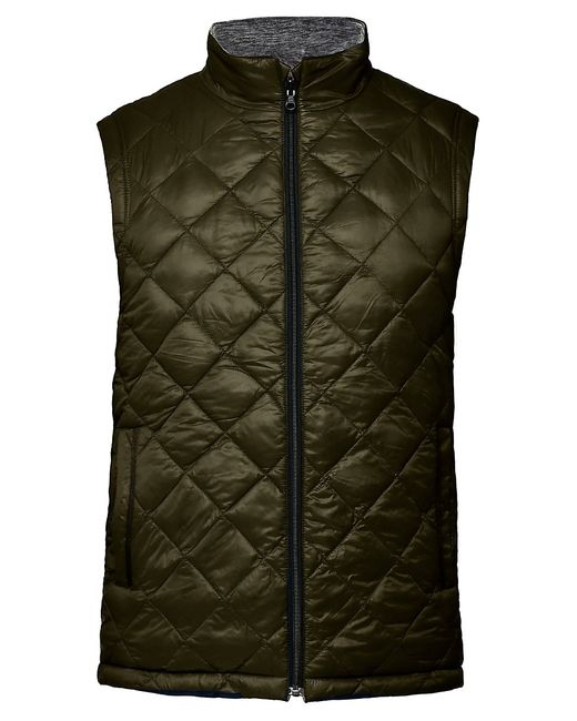 Thermostyles Diamond Quilted Reversible Puffer Vest