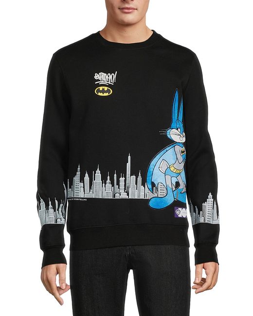 Freeze Max Looney Tunes Bugs Bunny Batman Sweatshirt