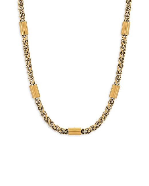 Anthony Jacobs 18K Goldplated Stainless Steel 24 Chain Necklace