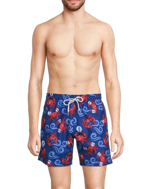 Trunks Surf & Swim Co. Sano Crab Print Swim Shorts