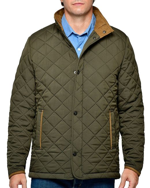Thermostyles Diamond Quilted Puffer Jacket