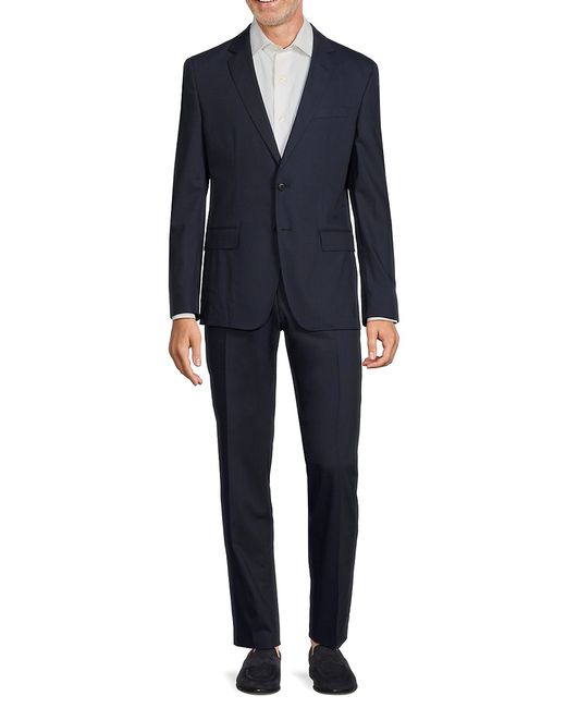 Boss Slim Fit Virgin Wool Blend Suit 42 L
