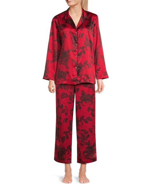 Natori 2-Piece Printed Pajama Set