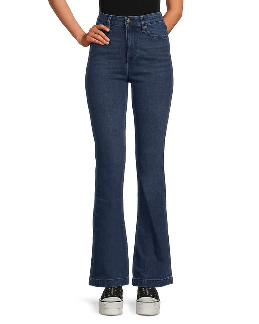 Karl Lagerfeld High Rise Flare Jeans